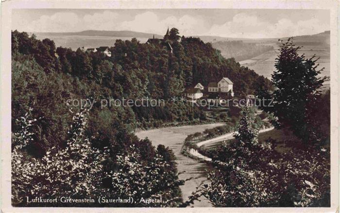 Grevenstein Meschede Hochsauerlandkreis NRW Arpetal Arpe Luftkurort Sauerland Ki