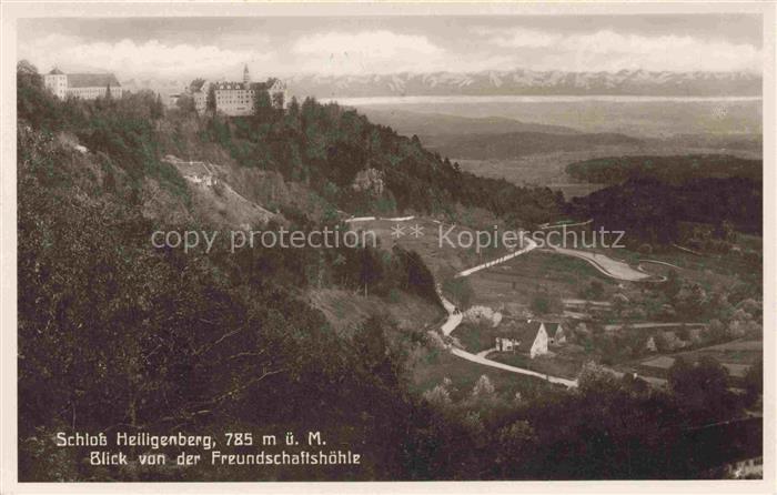 Heiligenberg Baden Bodenseekreis BW Schloss-Heiligenberg Freundschaftshoehle Pan