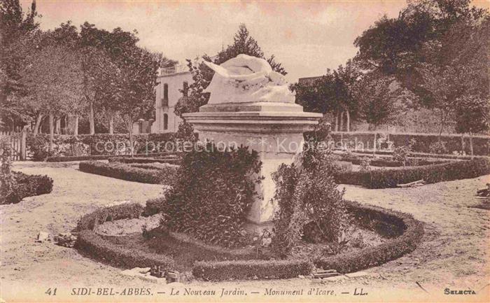 Sidi-Bel-Abbes Sidi-Bel-Abes Algerie Nouveau-Jardin Monument-d Icare Denkmal Par