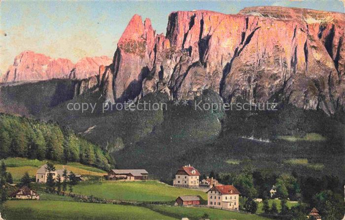 Klobenstein Ritten Collalbo Renon Suedtirol IT Schlern Rittenbergbahn Dolomiten