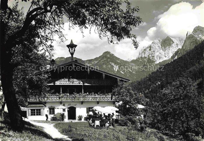 KUFSTEIN Tirol AT Hotel-Pension Bauernhaus Balkon Garten Terrasse Kaisergebirge