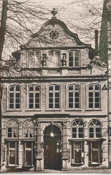 LueBECK  CITY Buddenbrookhaus Barockfassade Stammhaus Thomas-Mann Davidstern Por