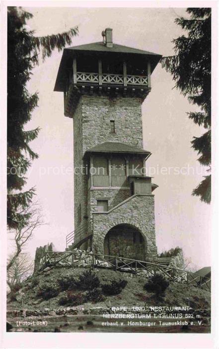 Herzbergturm Herzberg Taunus BAD HOMBURG Hessen Herzbergturm Aussichtsturm Taunu
