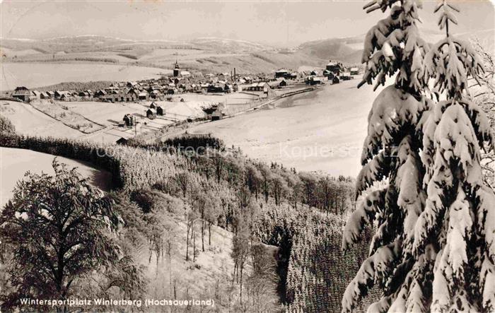 Winterberg Hochsauerland NRW Wintersportplatz Hochsauerland Schnee Winter Dorf