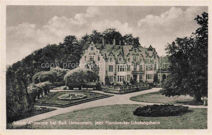 Altenstein Bad Liebenstein Schloss-Altenstein Garten Schlossgarten Park Baeume B