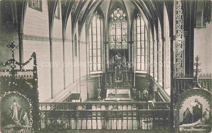 Mariawald (Abtei) Heimbach Eifel NRW Kloster-Mariawald Klosterkirche Altar Kirch