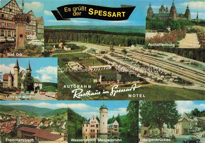 Spessart Region Bad-Orb Aschaffenburg Lohr-am-Main Rasthaus-Spessart Mespelbrunn