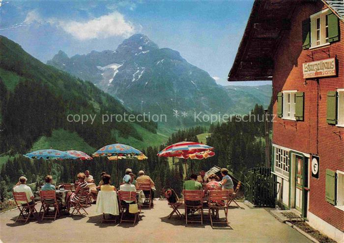 Starzelhaus Baad-Mittelberg Kleinwalsertal AT Starzelhaus Gasthaus Widderstein H