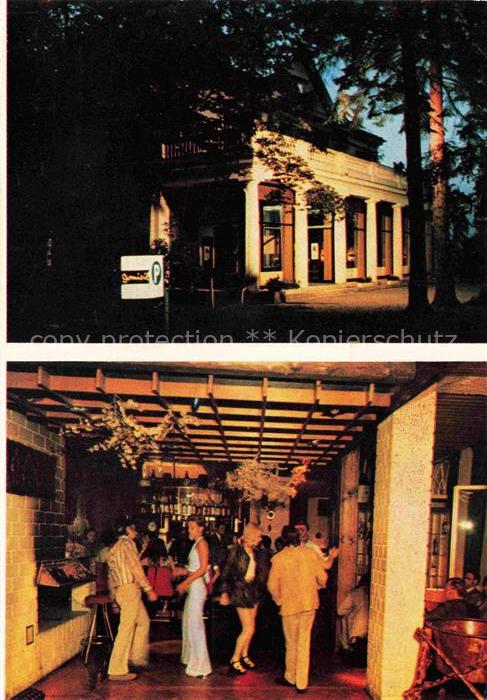 BAD HARZBURG Niedersachsen Domizil Weinrestaurant Bar Nacht Gaeste Hindenburgrin
