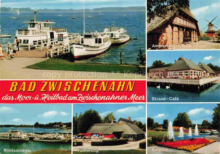 BAD ZWISCHENAHN Ammerland Niedersachsen Bootsanleger Ammerlaender-Bauernhaus Str