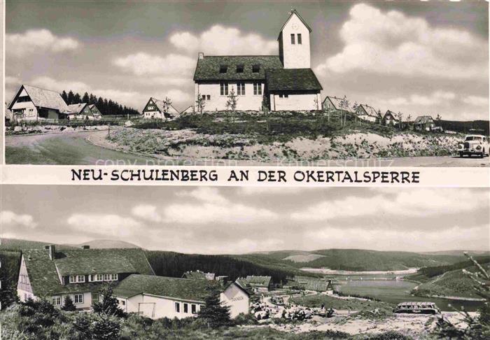 Neu-Schulenberg Harz GOSLAR Niedersachsen Kirche Okertalsperre Talsperre Dorf Ha