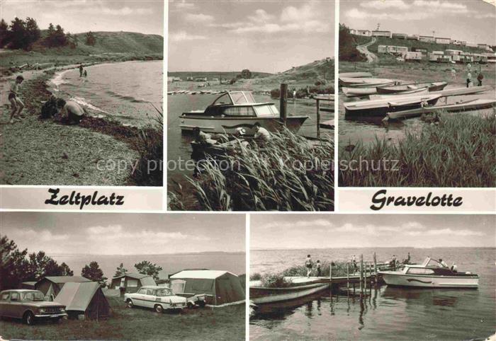 Gravelotte (Camping) Meesiger Demmin MVP Zeltplatz Camping Boote Motorboot Steg