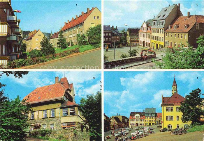 Hohenstein-Ernstthal Sachsen Neubausiedlung Sachsenring Altmarkt Berggasthaus Ra