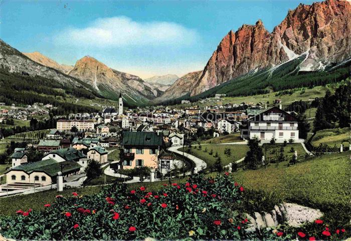 Cortina d Ampezzo Veneto IT Dolomiten Cortina Col-Rosà Punta-Fiames Alpendorf Ki