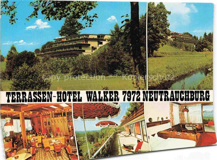 Neutrauchburg Isny Allgaeu Bayern Terrassen-Hotel-Walker Hotel Restaurant Terras
