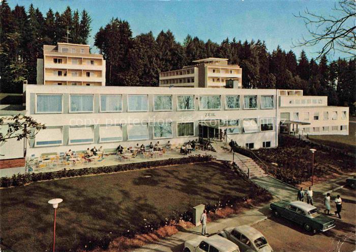 Neutrauchburg Isny Allgaeu Bayern Kuranstalt-Schwabenland Kurgebaeude Terrasse A