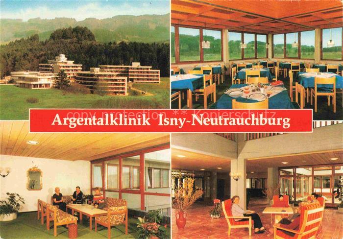 Neutrauchburg Isny Allgaeu Bayern Argentalklinik Mehrbildkarte Aussenansicht Res