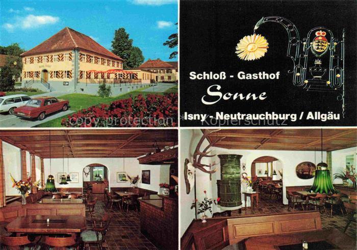 Neutrauchburg Isny Allgaeu Bayern Schloss-Gasthof-Sonne Gasthof Fachwerkgebaeude