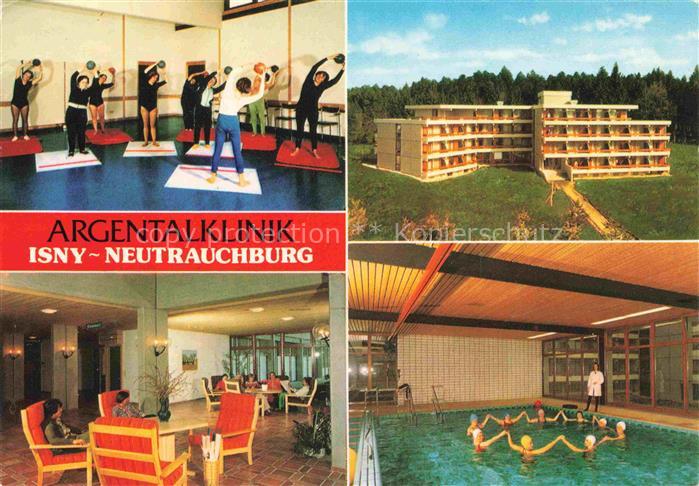 Neutrauchburg Isny Allgaeu Bayern Argentalklinik Isny Mehrbildkarte Hallenbad Tu