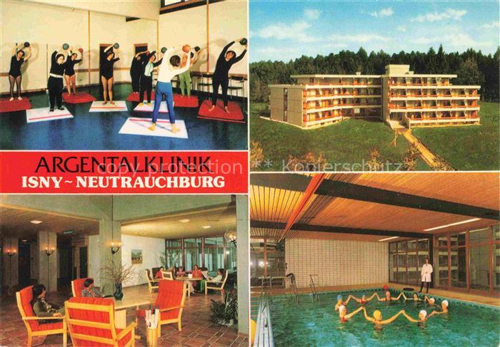 Neutrauchburg Isny Allgaeu Bayern Argentalklinik Isny Mehrbildkarte Hallenbad Tu