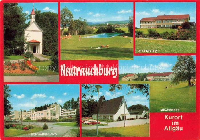 Neutrauchburg Isny Allgaeu Bayern Heilklimatischer-Kurort Allgaeu Mehrbildkarte