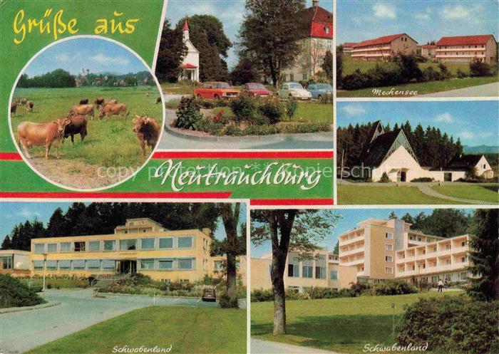 Neutrauchburg Isny Allgaeu Bayern Gruesse-aus Mehrbildkarte Kapelle Mechensee Sc