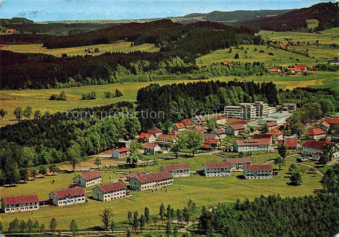 Neutrauchburg Isny Allgaeu Bayern Fliegeraufnahme Kurort Sanatorium Mechensee Wi