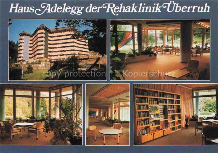 ueberruh Isny Allgaeu BW Rehaklinik-ueberruh Haus-Adelegg Hochhaus Aufenthaltsra