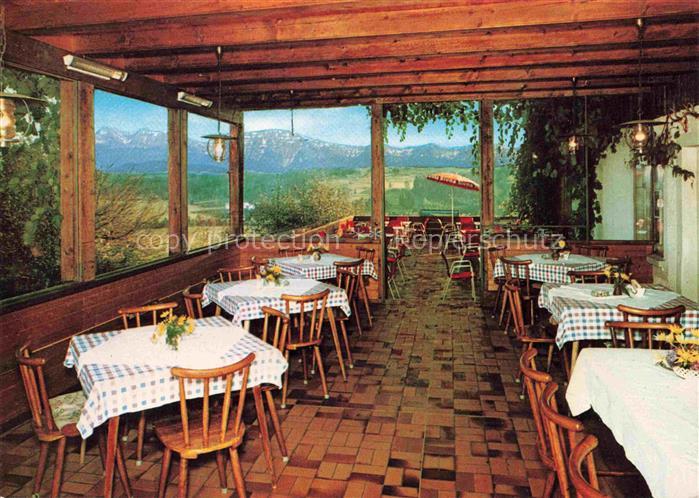 Eglofs Argenbuehl Ravensburg BW Gasthof-Zur-Rose Pension Restaurant Terrasse Ber