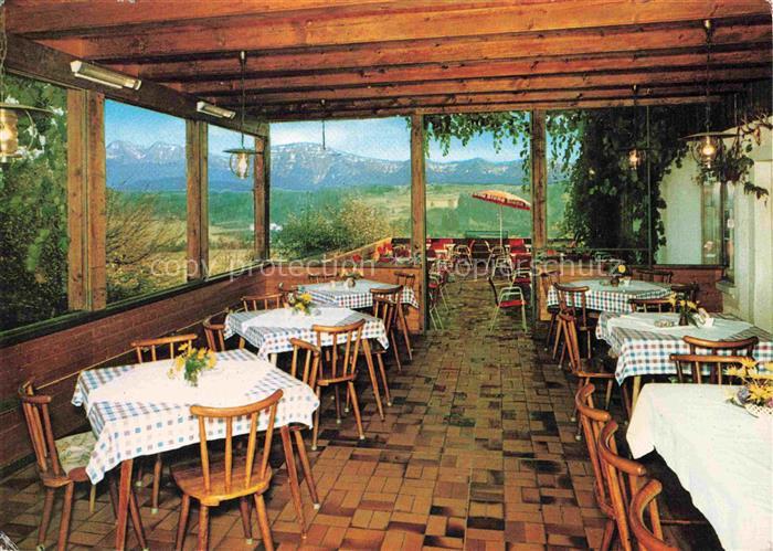 Eglofs Argenbuehl Ravensburg BW Gasthof-Zur-Rose Pension Restaurant Terrasse Ber