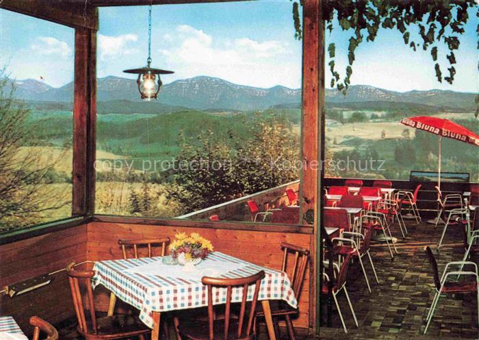 Eglofs Argenbuehl Ravensburg BW Gasthof-Zur-Rose Allgaeu Terrasse Restaurant Ber