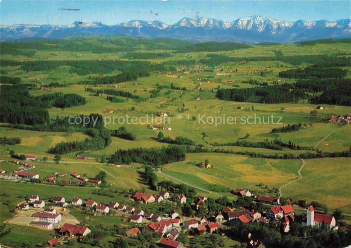 Eglofs Argenbuehl Ravensburg BW Luftbild Familienferiendorf Argental Nagelfluhke