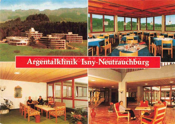 Neutrauchburg Isny Allgaeu Bayern Argentalklinik Klinik Mehrbild Speisesaal Aufe