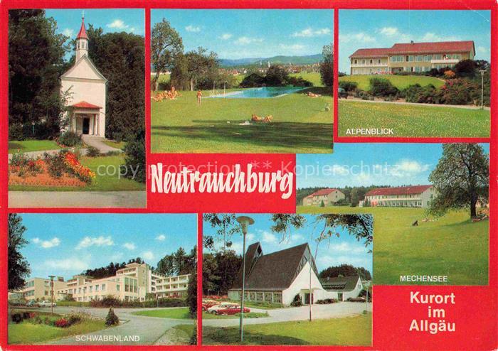 Neutrauchburg Isny Allgaeu Bayern Kapelle Alpenblick Mechensee Schwabenland Kuro