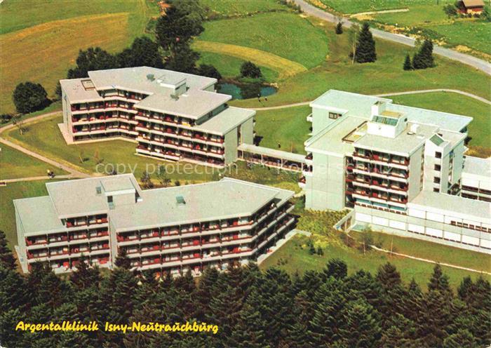 Neutrauchburg Isny Allgaeu Bayern Argentalklinik Fliegeraufnahme Klinik-Gebaeude