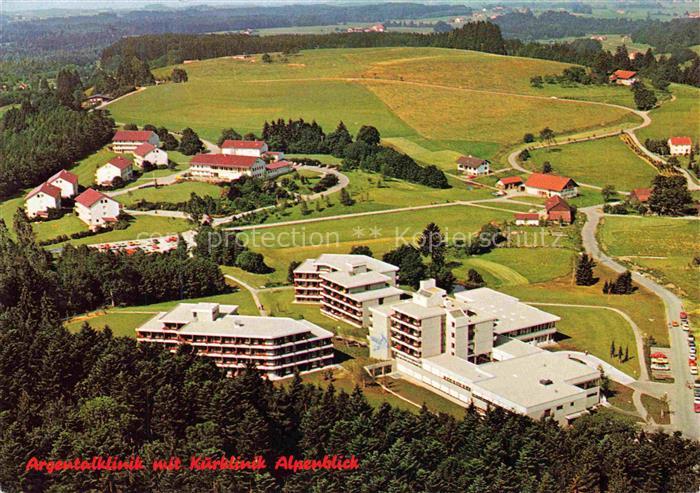 Neutrauchburg Isny Allgaeu Bayern Argentalklinik Kurklinik-Alpenblick Fliegerauf