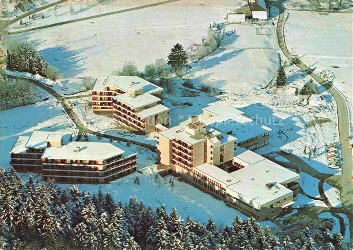 Neutrauchburg Isny Allgaeu Bayern Argentalklinik Fliegeraufnahme Winterlandschaf