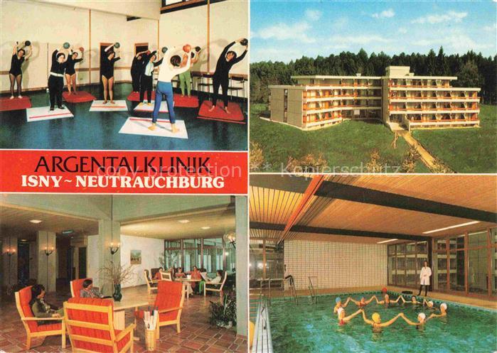 Neutrauchburg Isny Allgaeu Bayern Argentalklinik Gymnastiksaal Hallenbad Aufenth