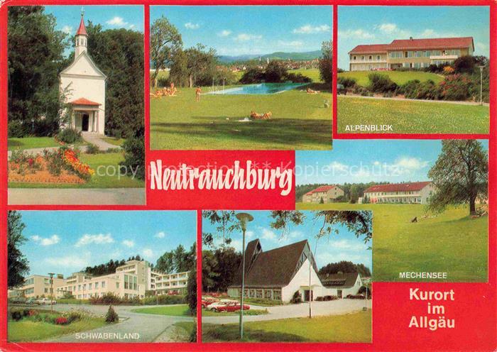 Neutrauchburg Isny Allgaeu Bayern Kapelle Mechensee Alpenblick Schwabenland Kurg