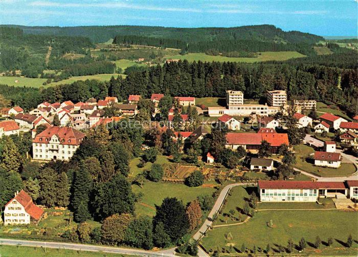 Neutrauchburg Isny Allgaeu Bayern Fliegeraufnahme Kurort Ortschaft Hochhaus Allg