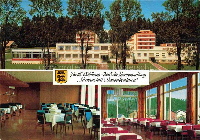 Neutrauchburg Isny Allgaeu Bayern Kuranstalt Schwabenland Waldburg-Zeil Speisesa