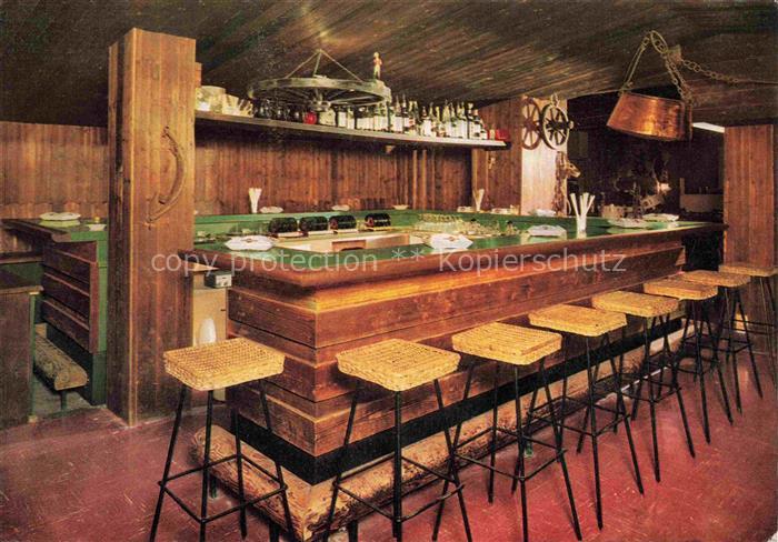FRIEDRICHSHAFEN Bodensee BW Pferdestall Tanzlokal Bar Barhocker Innenraum Flasch