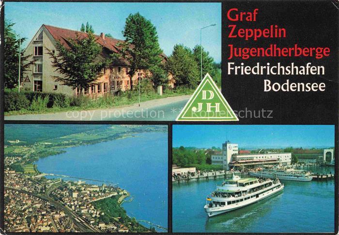FRIEDRICHSHAFEN Bodensee BW Graf-Zeppelin-Jugendherberge DJH Bodensee Faehre Sch