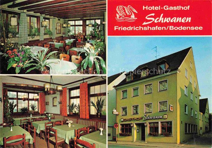 FRIEDRICHSHAFEN Bodensee BW Hotel-Gasthof-Schwanen Gaststube Restaurant Friedric