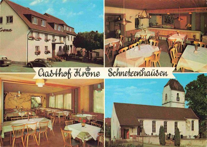 Schnetzenhausen Friedrichshafen BW Gasthof-Krone Restaurant Gaststube Kirchturm