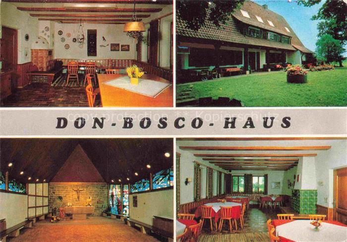 FRIEDRICHSHAFEN Bodensee BW Don-Bosco-Haus Jugendbildungsstaette Kapelle Kirchen