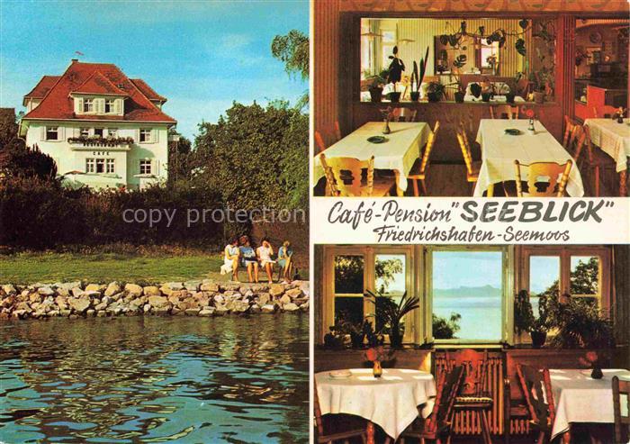 FRIEDRICHSHAFEN Bodensee BW Café-Pension-Seeblick Seemoos Bodensee Restaurantinn