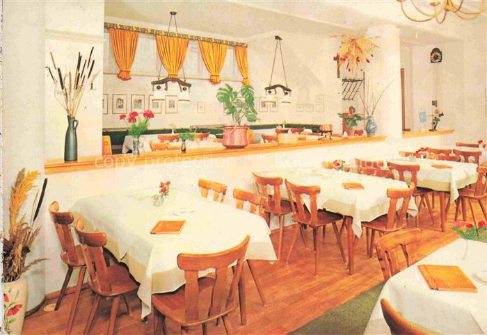 FRIEDRICHSHAFEN Bodensee BW Hotel-Goldenes-Rad Bodensee Restaurantinnenraum Tisc