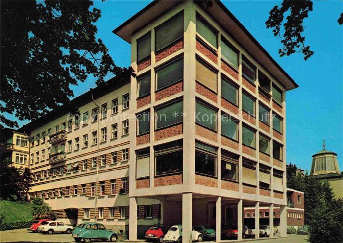 Wangen Allgaeu Bayern Fachklinik Kinderklinik Heinrich-Bruegger-Schule Parkplatz