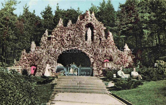 Bad Salzschlirf Fulda Hessen Mariengrotte Lourdesgrotte Madonna Marienfigur Grot